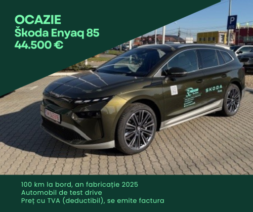 Skoda Enyaq 85, Electric